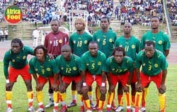 Les lions espoirs du Cameroun