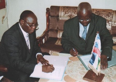 Signature d'une convention de plus d'un million de dollar américain en l'Unesco et la RCA