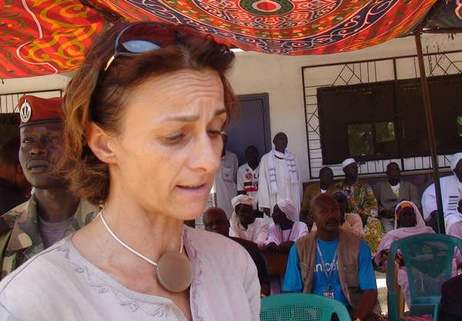 La Représentante de l'Unicef, Mme Tanya Chapuisat (Ph. Yaka Maïde)