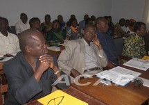 une vue des participants au séminaire sur le PTA de l'environnement (photo Bada/Acap)