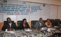 Atelier de validation du Document  de la préparation  à la REDD+/RCA