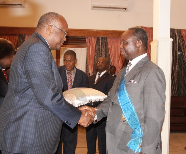 Centrafrique:   Le Président François Bozizé élevé à la dignité de Grand-Croix dans l’ordre de la pléiade de la Francophonie et du dialogue des cultures