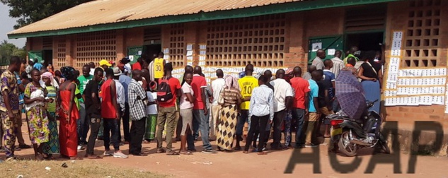 Centrafrique élections: Mobilisation des électeurs dans le 5ème arrondissement de Bangui