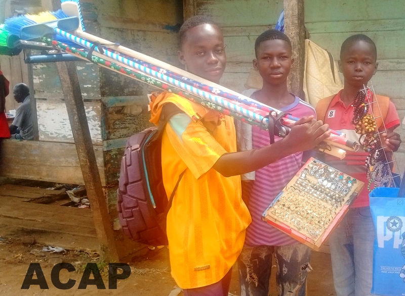 Centrafrique : les activités génératrices de revenus des enfants pendant les grandes vacances