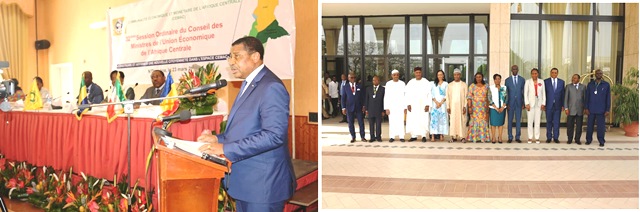 Les membres de la Commissions de la CEMAC (archives CEMAC)