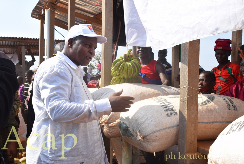 L’exposition des produits alimentaires, une réussite de la Journée Mondiale d’Alimentation de Bambari