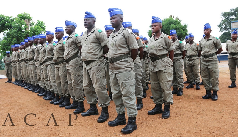 Fin de formation des 550 élèves gendarmes