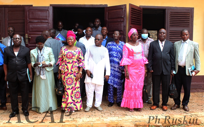 La ministre Michelle Annie Mouanga visite les organisations sous-tutelles de son ministère