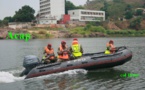 Le bataillon amphibie de l'armée centrafricaine en exercice sur le fleuve Oubangui