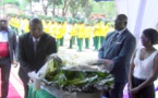 Le président Faustin Archange Touadera a rendu un dernier hommage au général de division Guillaume lucien Djengbot