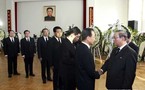 Les dirigeants chinois présentent leurs condoléances pour le décès de Kim Jong-il