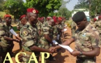 Une trentaine d’officiers des FACA en fin de formation d’application en infanterie