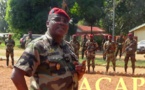 Visite du chef d’état-major des armées dans les différents bataillons des FACA à Bangui