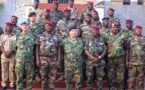 Visite du Lieutenant général Guerra Pereira à l’Etat-Major des Armées Centrafricaines