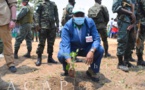 Le Président Touadéra procède au planting lors de la célébration de la Journée nationale d’arbre