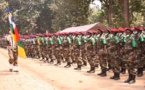 Près de 700 nouveaux soldats présentés au drapeau au camp Kassaï