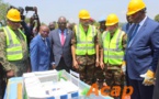 Le président Touadera préside la cérémonie de pose de première pierre de construction d'une clinique communautaire au camp KassaÏ