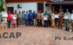 Remise officielle de 16 ordinateurs et logiciels par la COMNAT aux forces de défense et de sécurité